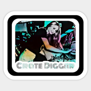 Crate Digger Sticker